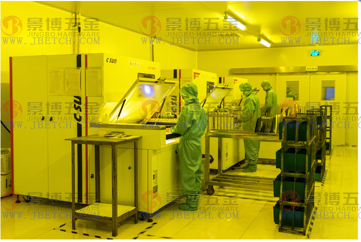 好博(中国)体育智能科技股份有限公司网站
蚀刻曝光车间